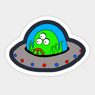 UFO Sticker